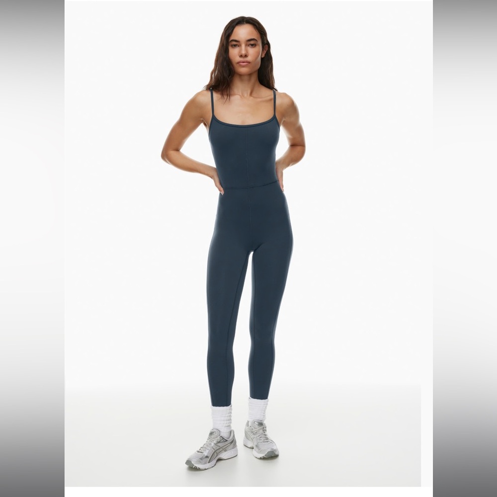 Aritzia Wilfred Divinity Jumpsuit in Navy Blue